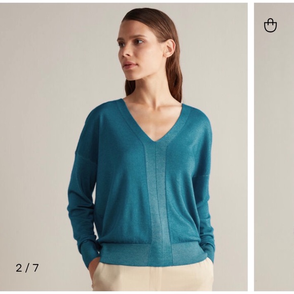 Falconeri Italian ultra light cashmere sweater - Picture 5 of 12